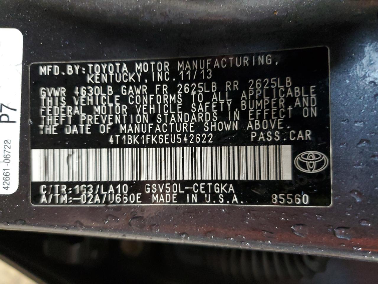 2014 Toyota Camry - Image 12