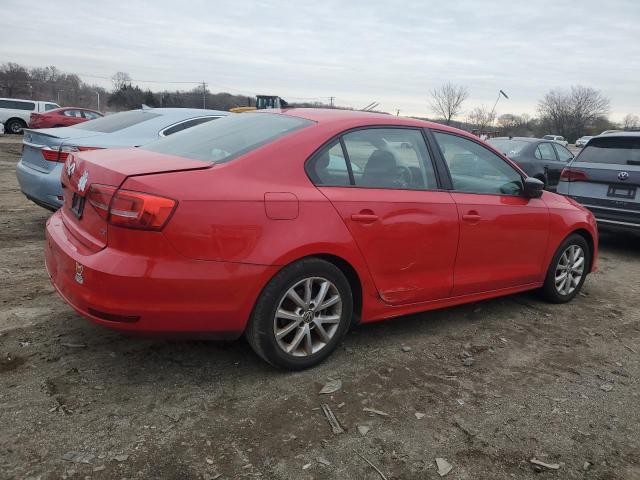 Sedans VOLKSWAGEN JETTA 2015 Red