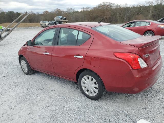  NISSAN VERSA 2013 Червоний