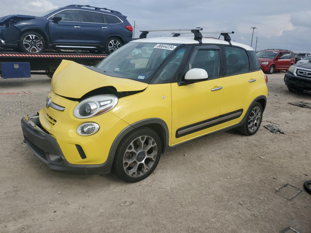 2014 Fiat 500L Trekking VIN: ZFBCFADH3EZ004146 Lot: 86644234