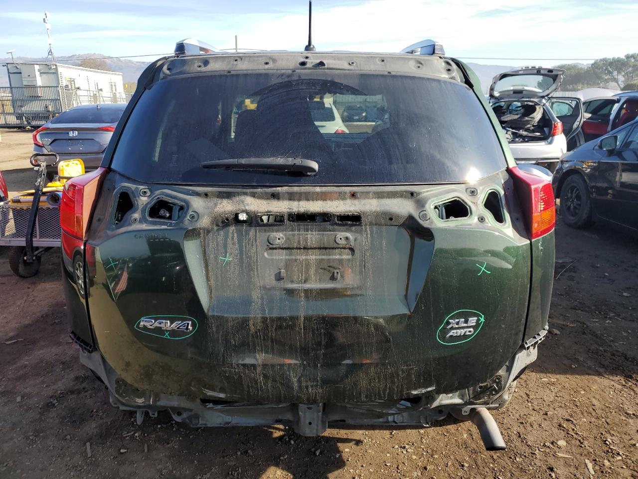 VIN JTMRFREV7D5007079 2013 TOYOTA RAV4 no.6