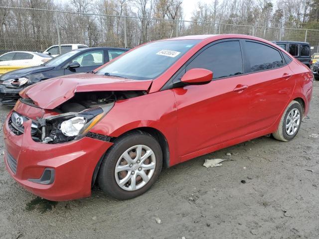  HYUNDAI ACCENT 2014 Czerwony