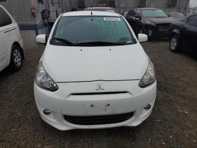  MITSUBISHI MIRAGE 2014 Білий