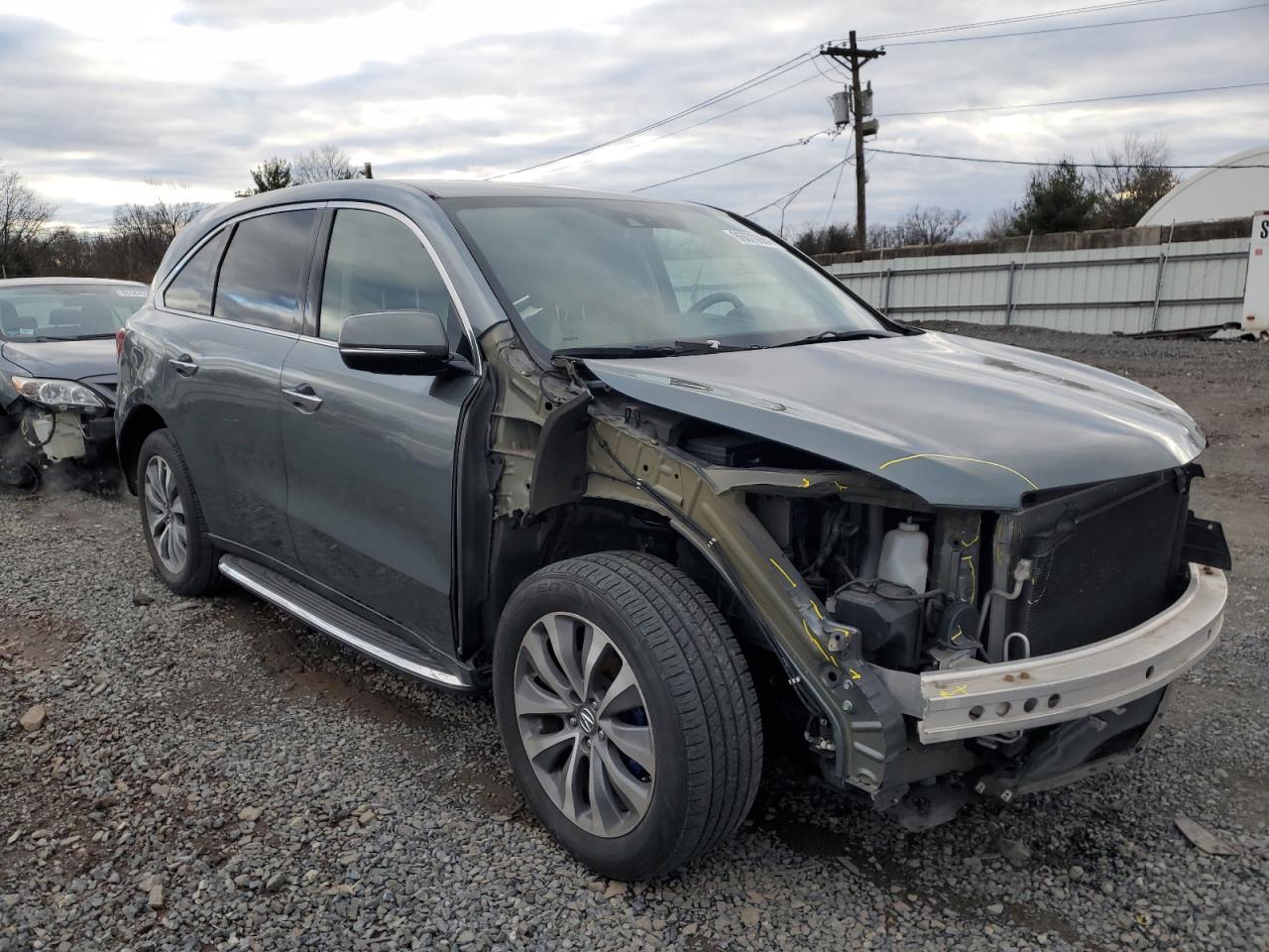 VIN 5FRYD3H41FB005104 2015 ACURA MDX no.4