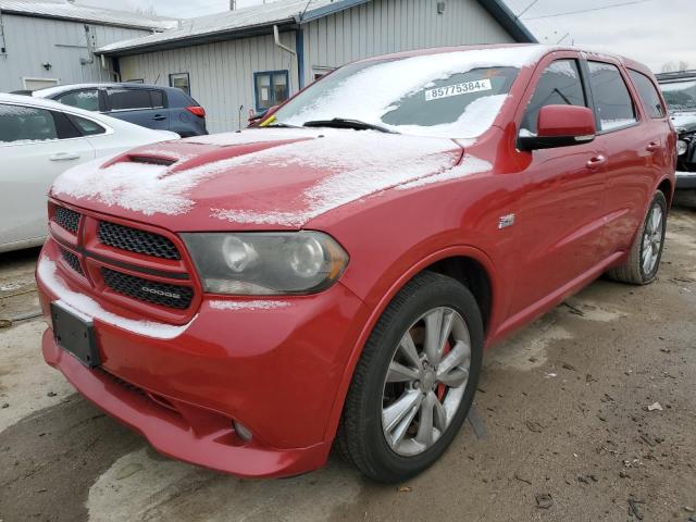  DODGE DURANGO 2012 Красный