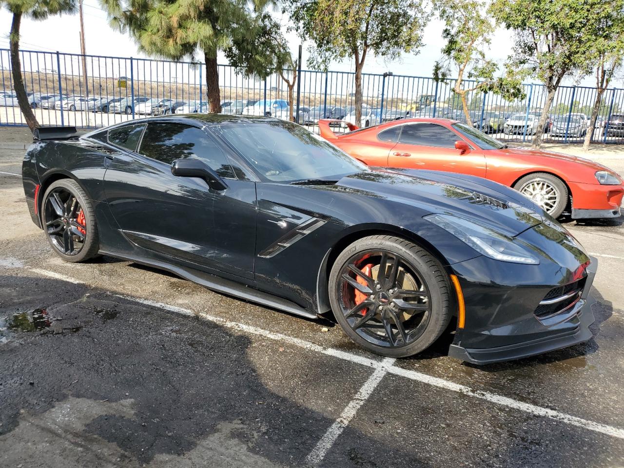 VIN 1G1YB2D70K5121190 2019 CHEVROLET CORVETTE no.4