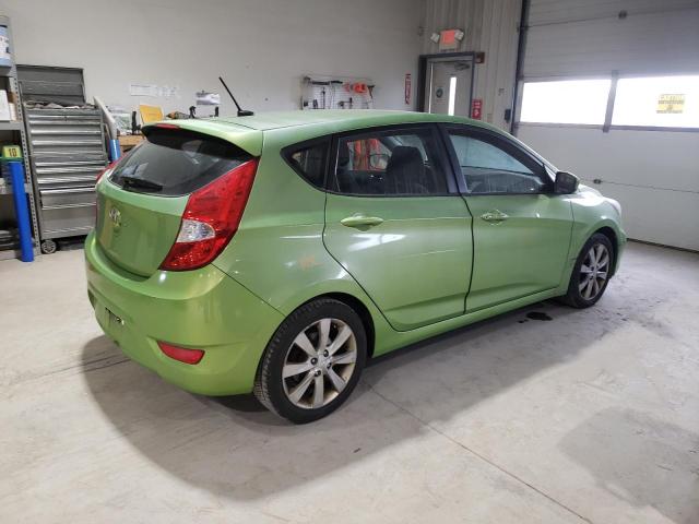  HYUNDAI ACCENT 2012 Zielony