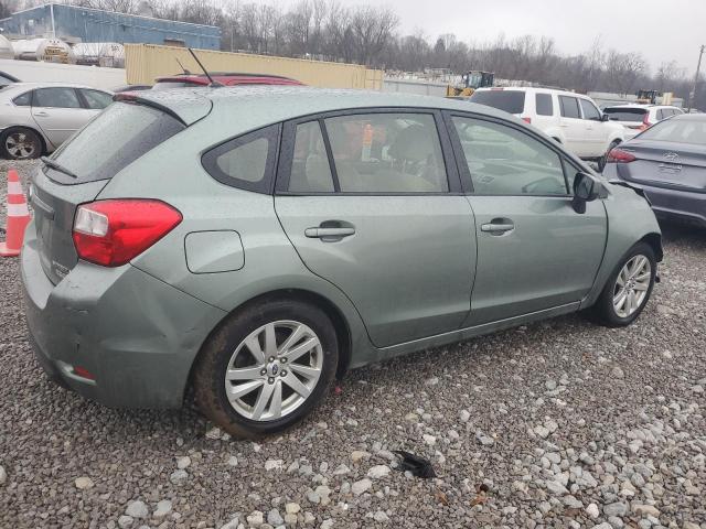  SUBARU IMPREZA 2015 Green