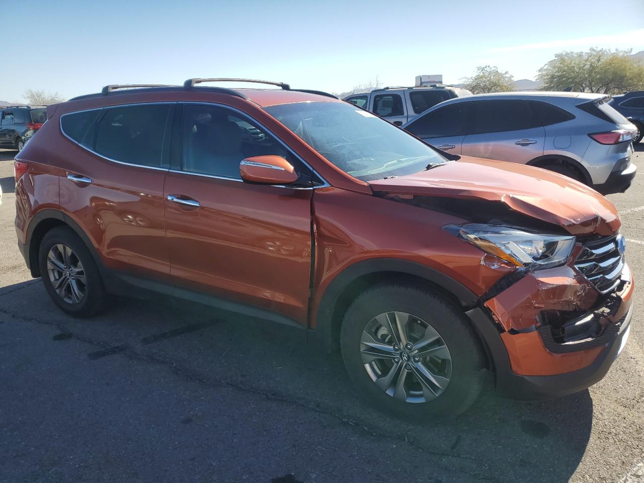 VIN 5XYZU3LB2DG109991 2013 HYUNDAI SANTA FE no.4