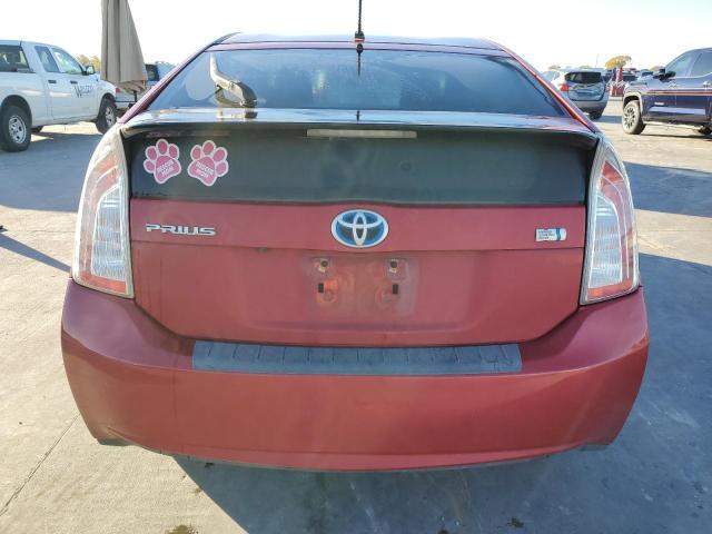  TOYOTA PRIUS 2015 Red