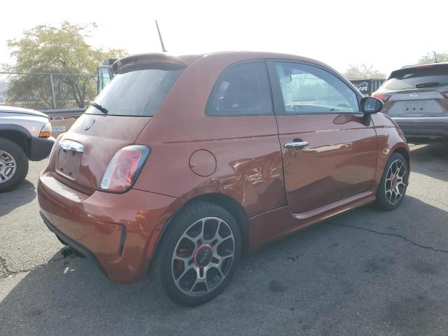  FIAT 500 2013 Оранжевый