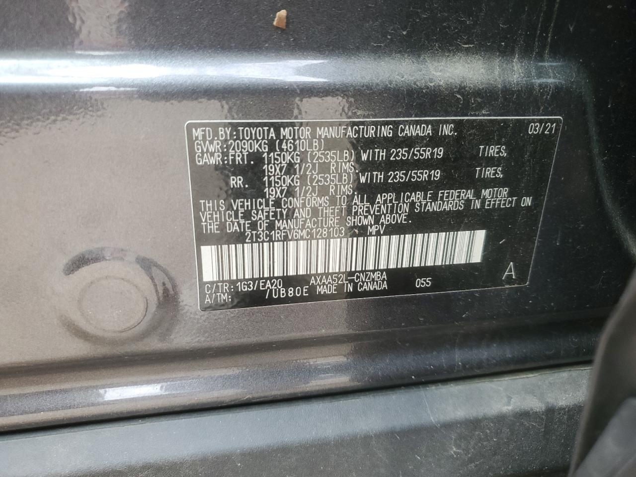 2021 Toyota RAV 4 - Image 15