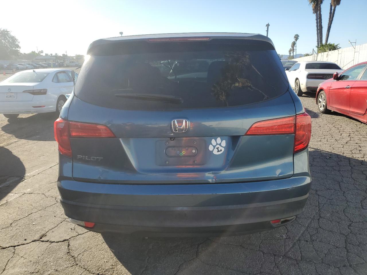 2016 Honda Pilot Lx VIN: 5FNYF5H10GB034768 Lot: 82934174