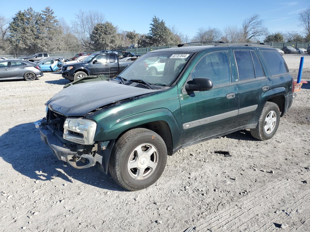 2003 Chevrolet Trailblazer de vânzare în Madisonville, TN - Front End