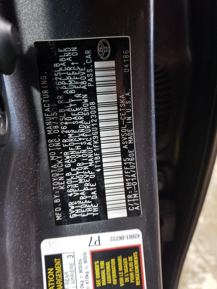 2016 Toyota Camry - Image 12