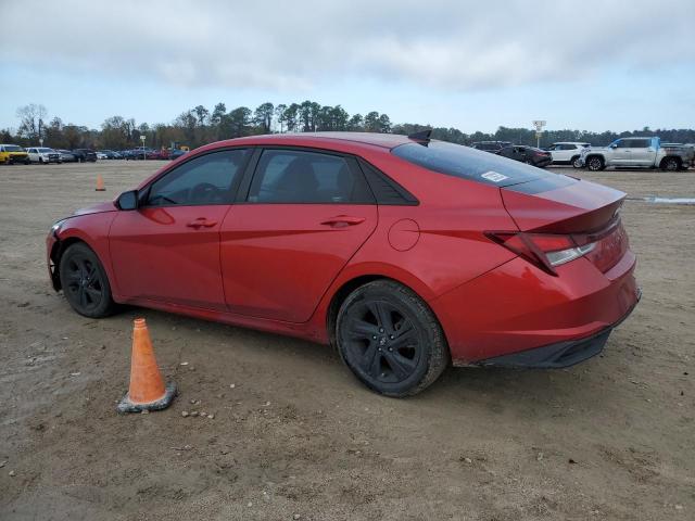  HYUNDAI ELANTRA 2021 Червоний