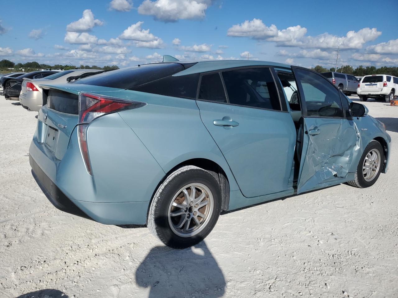 VIN JTDKBRFU4H3547395 2017 TOYOTA PRIUS no.3