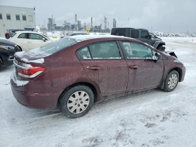  HONDA CIVIC 2013 Burgundy