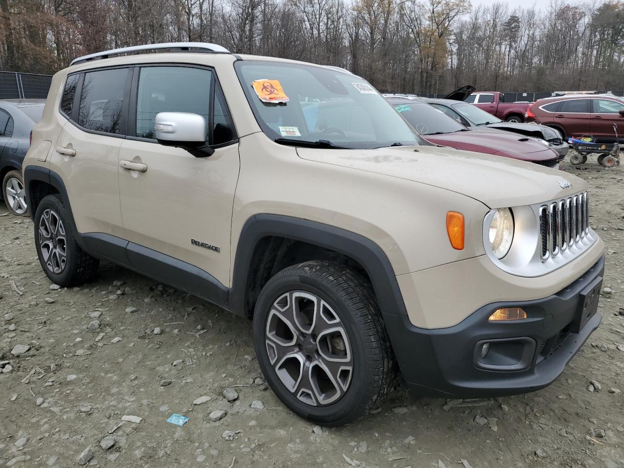 VIN ZACCJBDT7FPC00144 2015 JEEP RENEGADE no.4