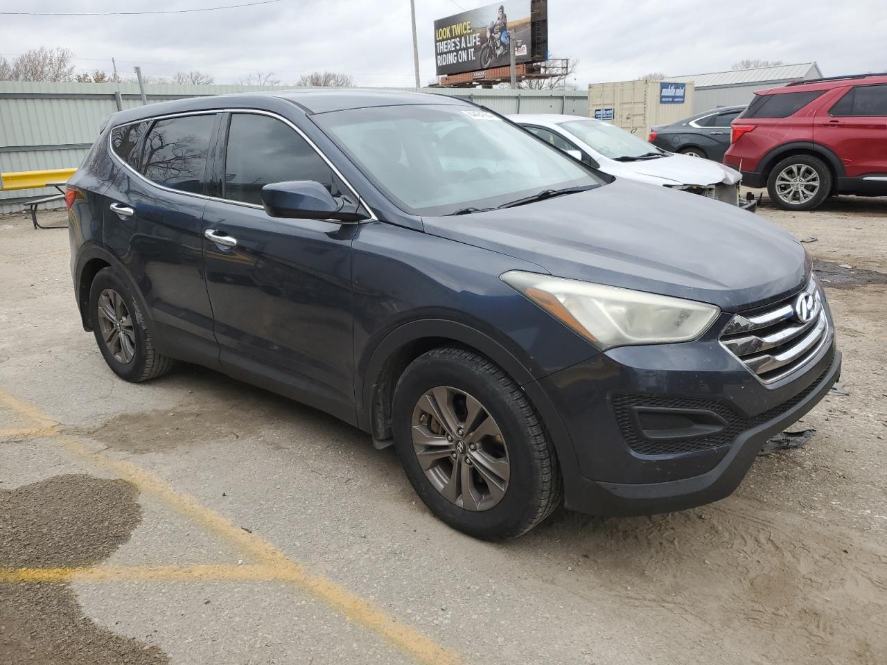 VIN 5XYZT3LB5DG006079 2013 HYUNDAI SANTA FE no.4