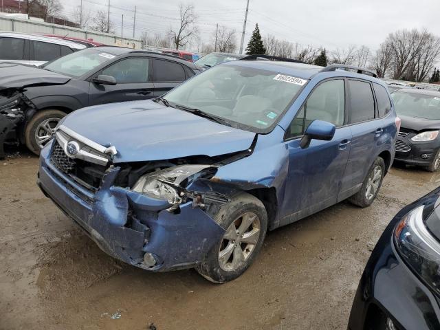  SUBARU FORESTER 2016 Синий