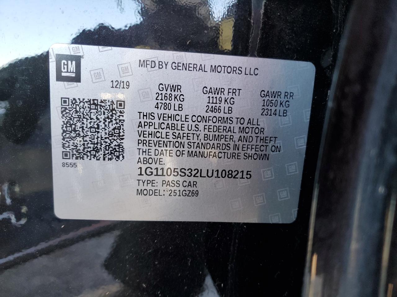 2020 Chevrolet Impala - Image 12