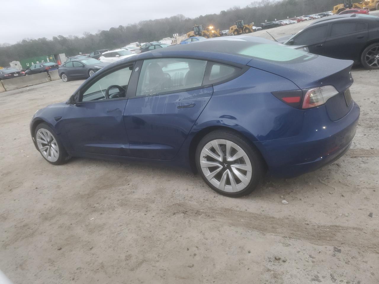 VIN 5YJ3E1EA9NF370443 2022 TESLA MODEL 3 no.2