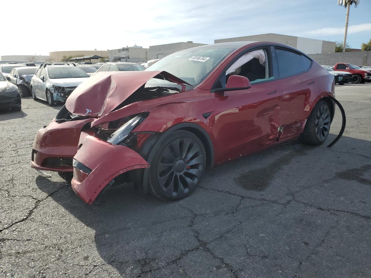 2024 Tesla Model Y na sprzedaż w North Las Vegas, NV - Front End