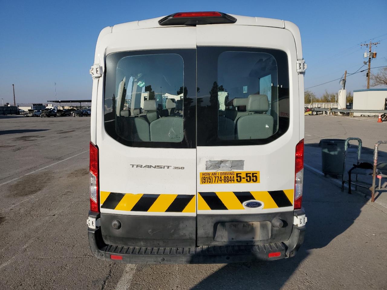 VIN 1FBAX2CM8KKB74307 2019 FORD TRANSIT no.6