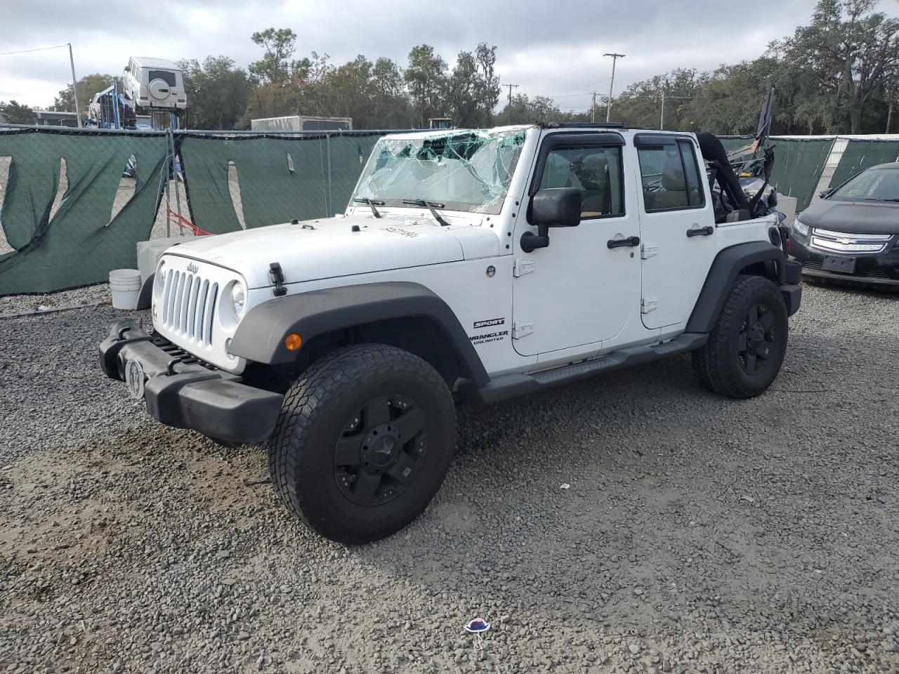 VIN 1C4BJWDG1FL667361 2015 JEEP WRANGLER no.1