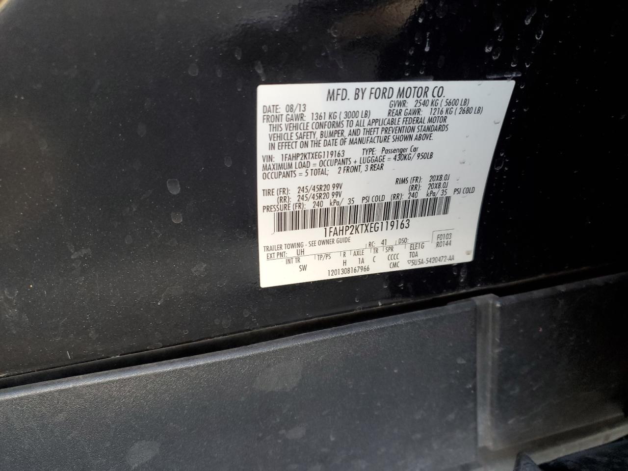 2014 Ford Taurus - Image 12
