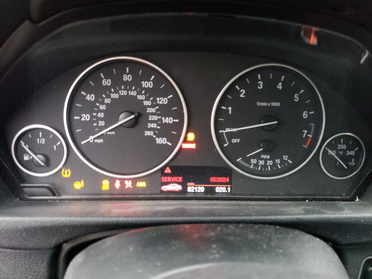 2012 BMW 328 I VIN: WBA3A5C53CF259594 Lot: 86636934