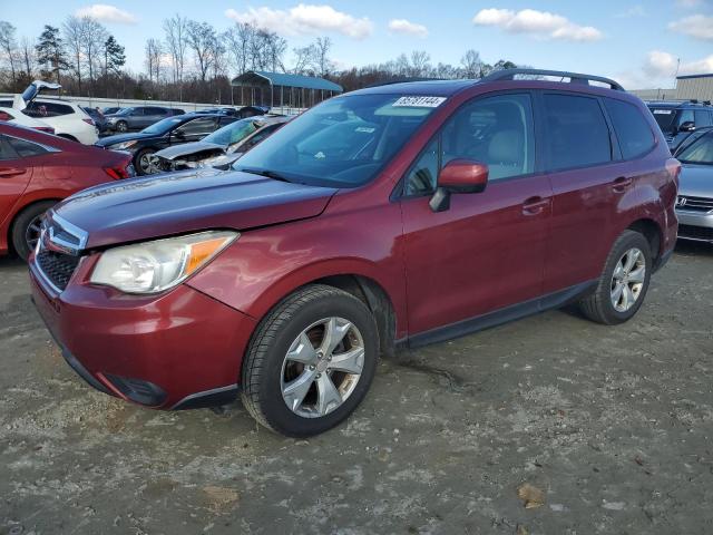  SUBARU FORESTER 2014 Czerwony