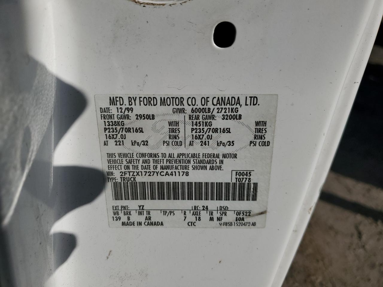 2000 Ford F-150 - Image 12