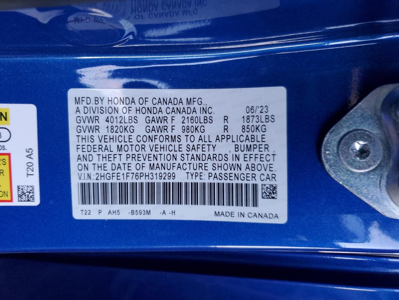 2023 Honda Civic - Image 14