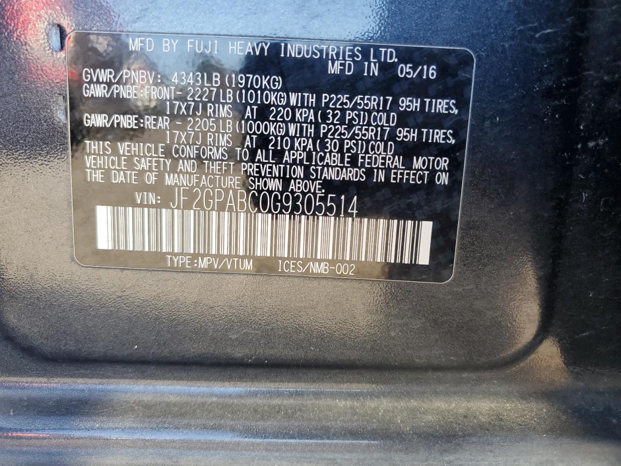 2016 Subaru XV - Image 12
