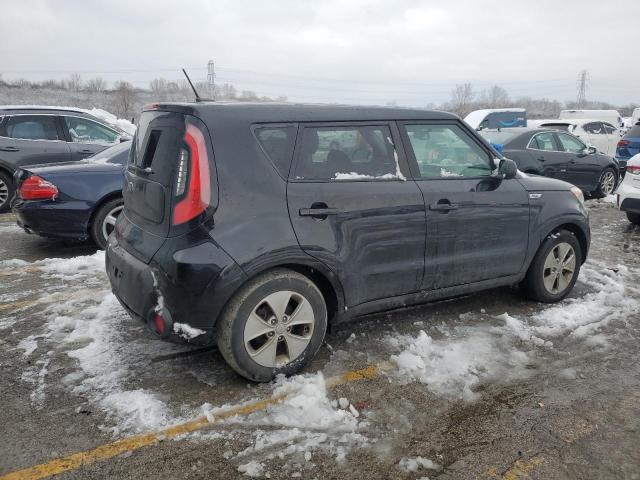  KIA SOUL 2016 Чорний