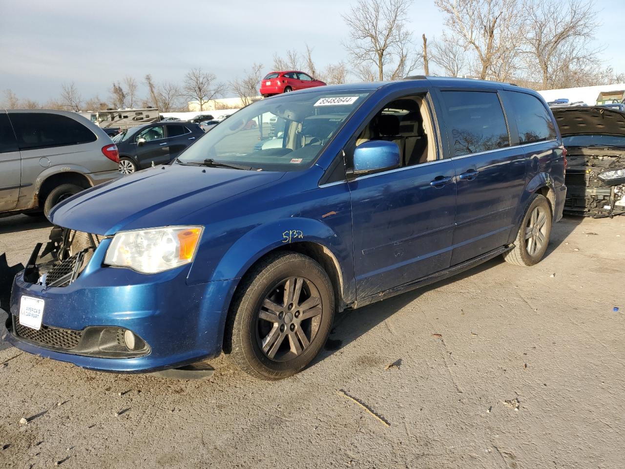 2011 Dodge Grand Caravan Crew на продаже в Bridgeton, MO - Front End