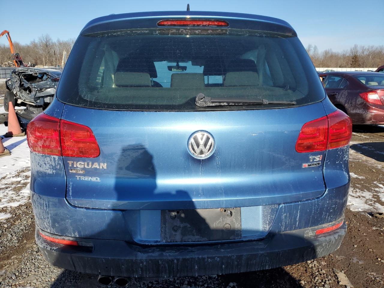 2018 Volkswagen Tiguan Limited VIN: WVGBV7AX6JK003405 Lot: 86518194