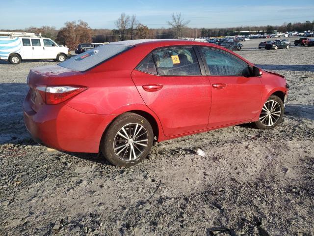  TOYOTA COROLLA 2016 Red