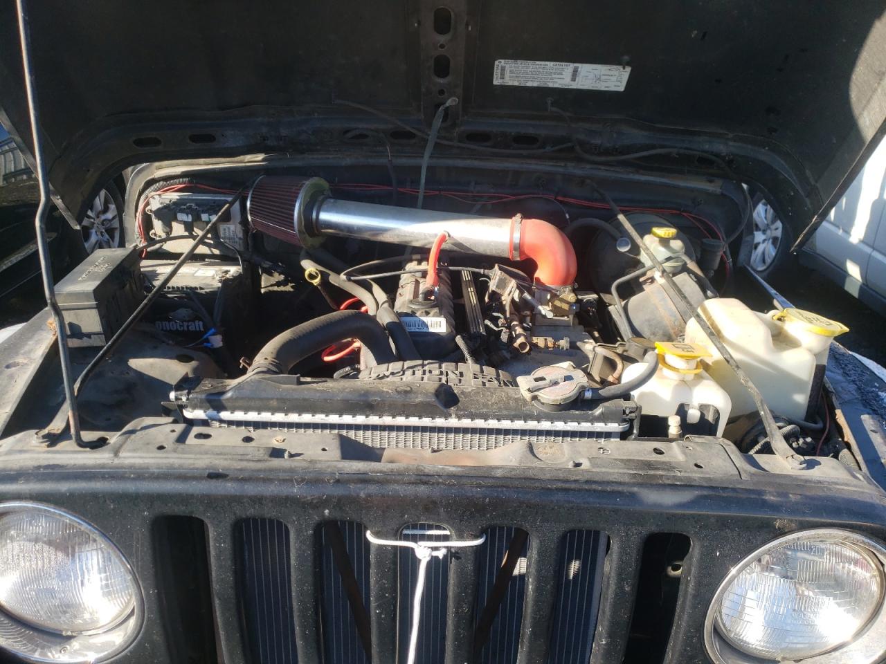 1998 Jeep Wrangler / Tj Sport VIN: 1J4FY19S3WP714437 Lot: 82819954