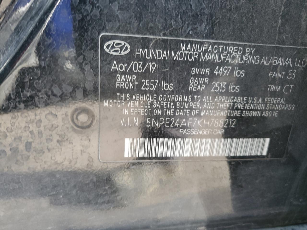 2019 Hyundai Sonata - Image 12