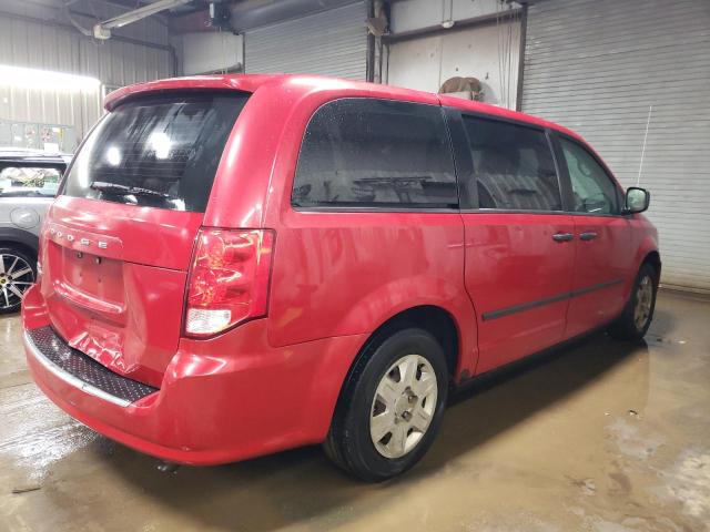  DODGE CARAVAN 2012 Червоний