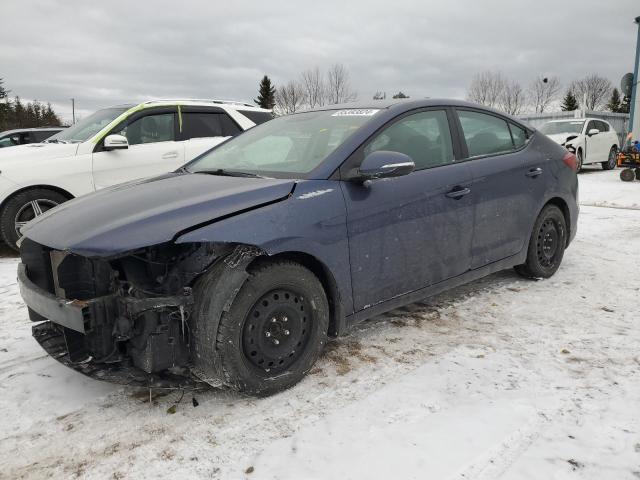 Sedans HYUNDAI ELANTRA 2017 Blue