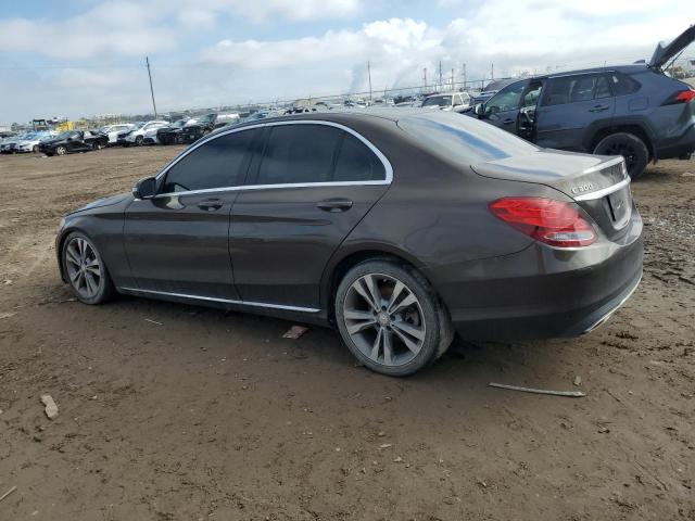  MERCEDES-BENZ C-CLASS 2017 Brown