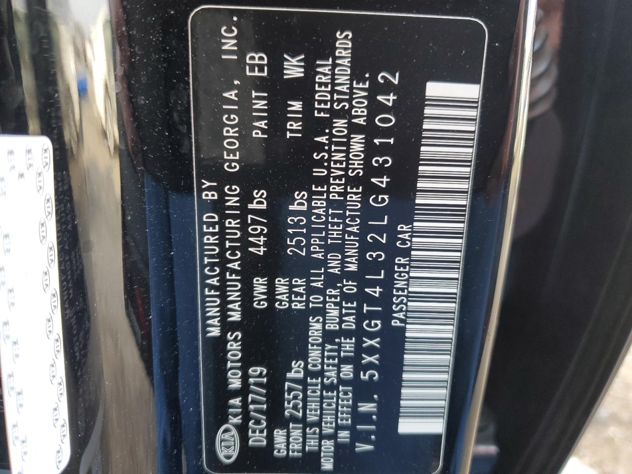 2020 Kia Optima - Image 14