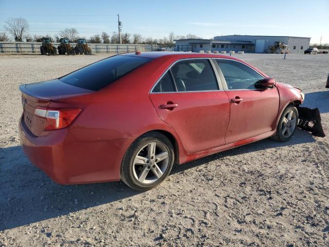  TOYOTA CAMRY 2012 Red