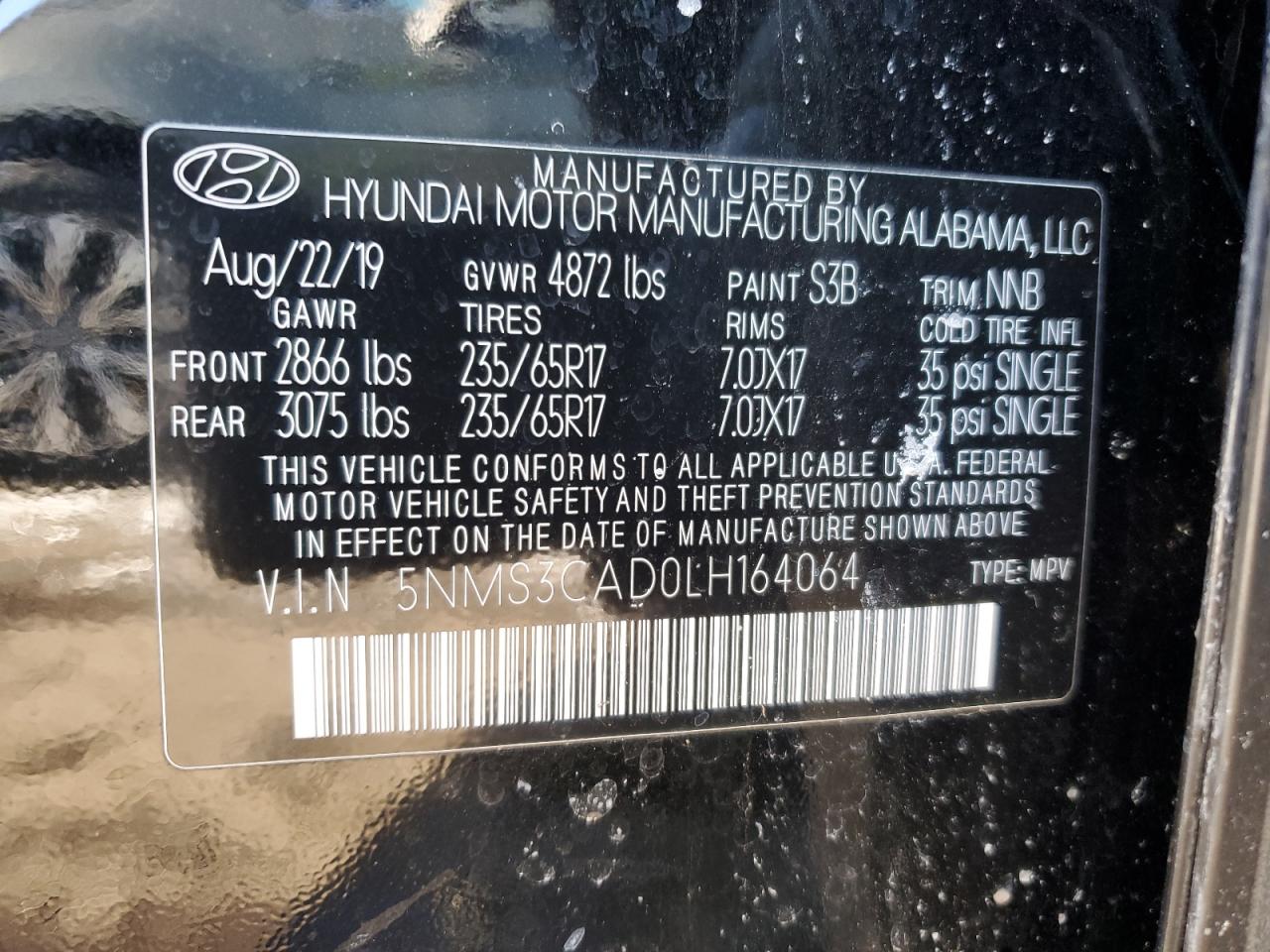 2020 Hyundai Santa Fe - Image 13