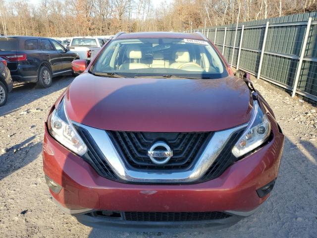  NISSAN MURANO 2016 Red