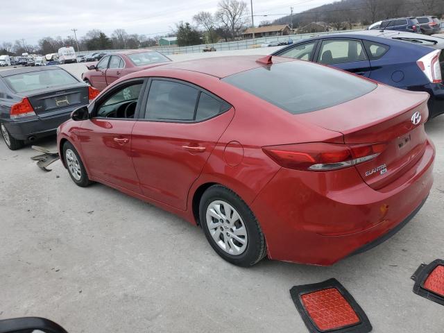  HYUNDAI ELANTRA 2017 Красный